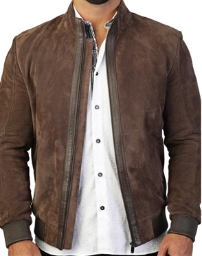 Genuine Leather Jacket Brown