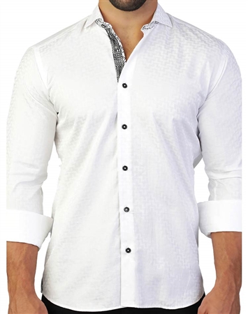 Luxury White Sport Shirt