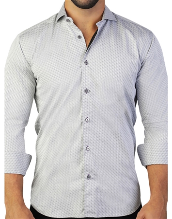 Handsome Gray Dress Shirt