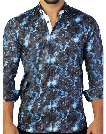 Cloudy Blue Dress Shirt