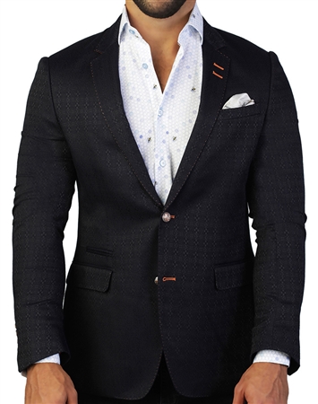 Elegant Dark Blue Blazer