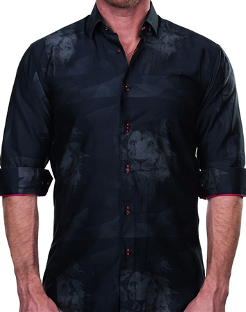 Luxury Sport Shirt - Lion Print