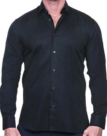 Black Dot Dress Shirt