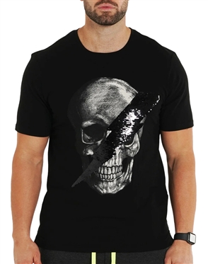 Maceoo Tee Skulldisco Black