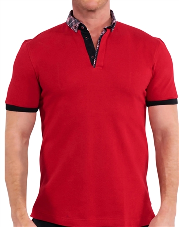 Maceoo Red Fashion Polo