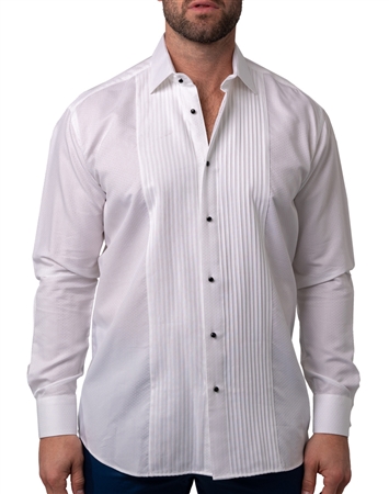 Fibonacci ClassicDot White, long sleeve, shirt