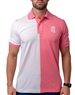 Polo  Mozart Solid Split Pink White