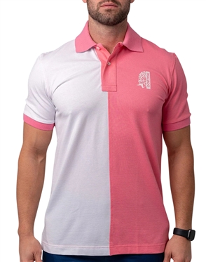Polo  Mozart Solid Split Pink White