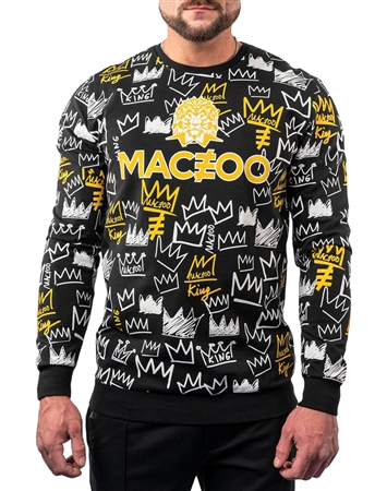 Maceoo Sweatshirt Kingdom Black