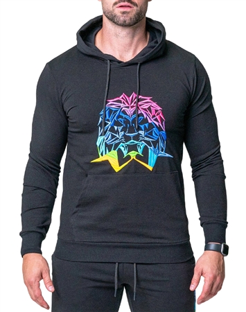 Maceoo Sweater Hoodie Neon Black