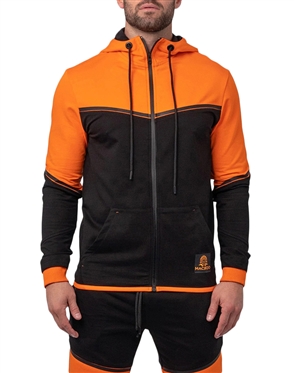 Maceoo Hoodie Exploration Orange