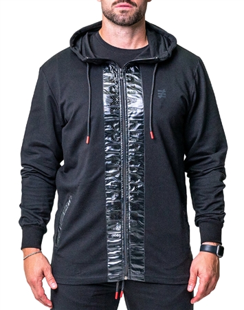Maceoo Sweater Hoodie Equal Black