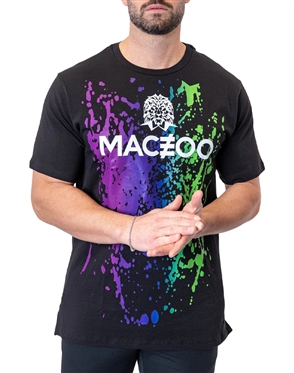 Maceoo Shirt Tee Accident Black