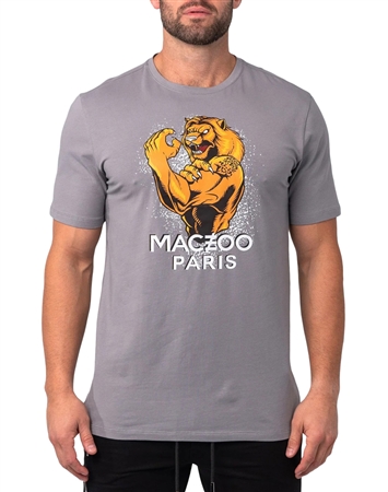 Maceoo Shirt Tee Power Grey