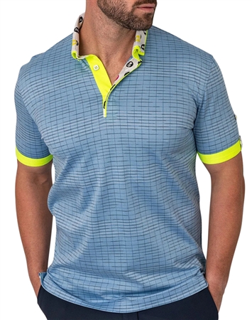 Blue Maceoo Mozart Window Fashion Polo