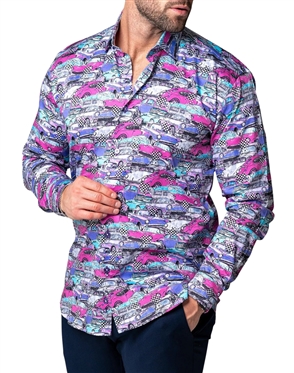 Maceoo Shirt Fibonacci Vin Multi