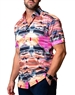 Maceoo Short Sleeve Shirt Galileo Glitch Multi