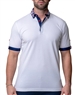 Maceoo White Fashion Polo