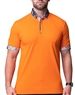 Maceoo Orange Fashion Polo