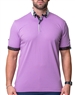 Purple Maceoo Fashion Polo Shirt