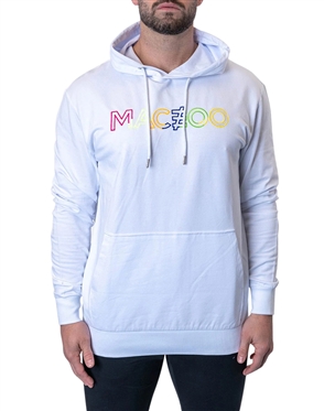 Maceoo Hoodie True Colours White