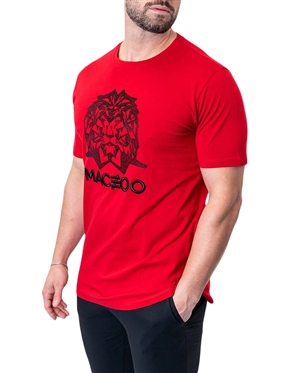 Maceoo Tee MightyMane Red