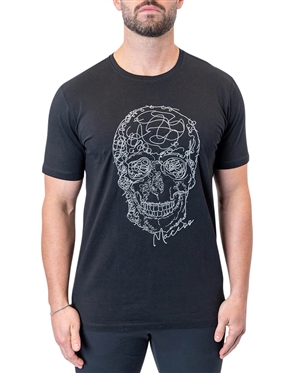 Tee ScribbleSkull Black