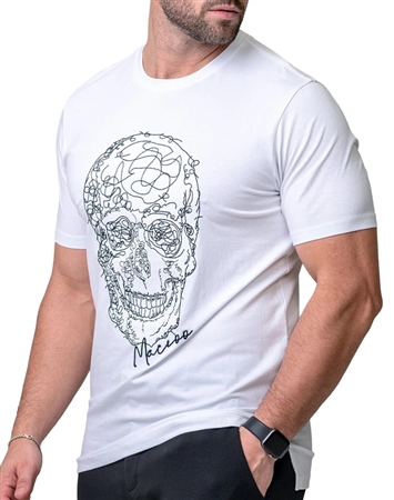 Maceoo Tee Scribbleskull