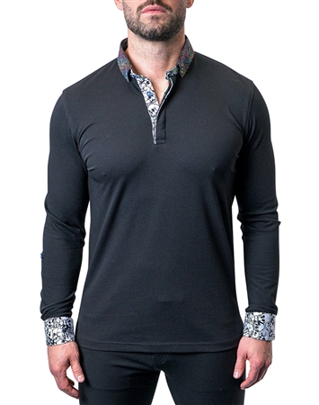 Polo Newton Solid Dark Grey