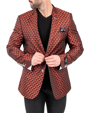 Maceoo Blazer SkullRepeat Orange