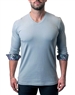 Maceoo V Neck Edison Soft Grey