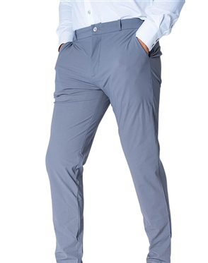 Maceoo Pants Solid Dark Grey