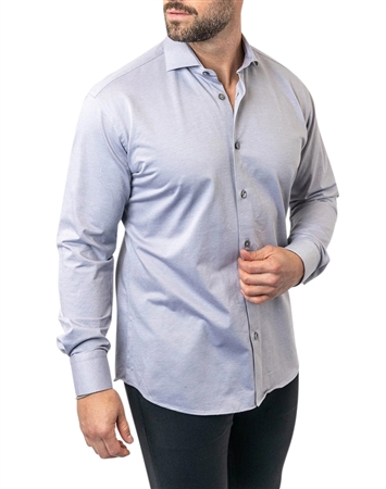 Maceoo Shirt Einstein StretchStone08 Grey