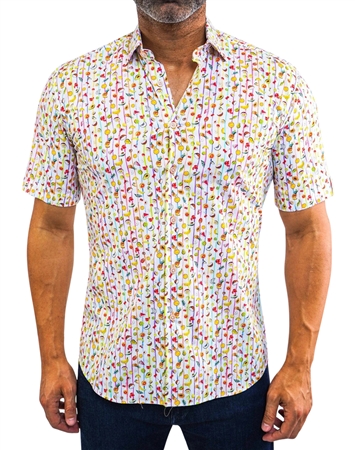 Maceoo Short Sleeve Shirt Galileo StretchFruits