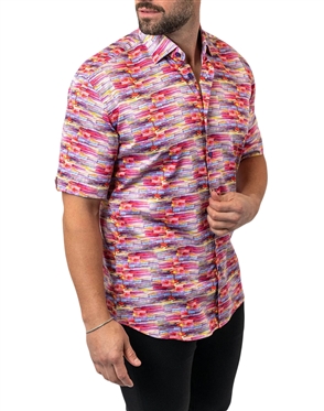 Maceoo Shirt Galileo Sunset 20 Multi