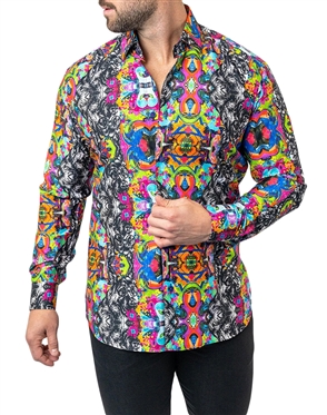 Maceoo Shirt Fibonacci AcidDog 05 Multi