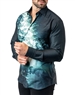 Maceoo Shirt Fibonacci LionForest 17 Black