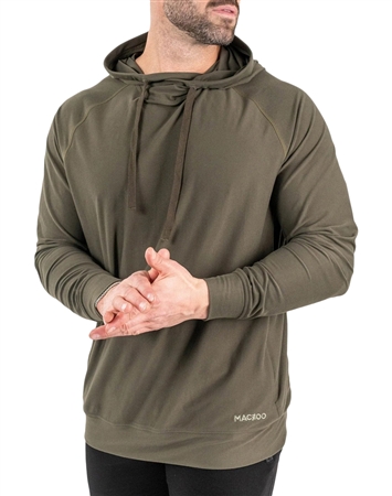 Maceoo Hoodie Survivors68 Green