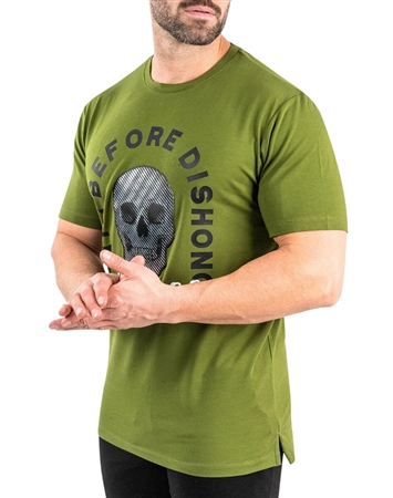 Maceoo Tee CodeOfHonor Green