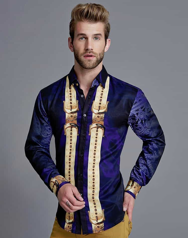 Mondo Jeans | Men Luxury Dress Shirt- 3615