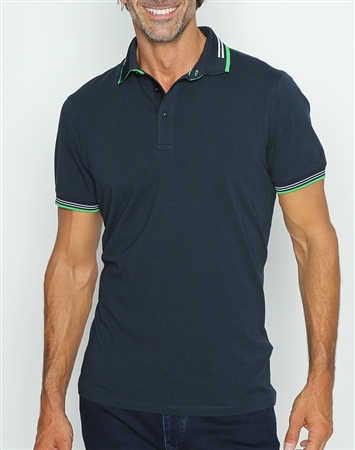 Sporty Classic Navy Polo Shirt