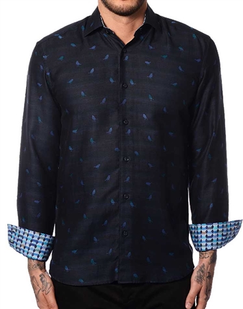 Navy Blue Dress shirt