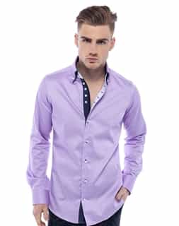 Fashion Shirts | Lilac Dress Shirt