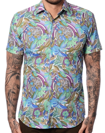 Luxury Floral Dress Shirt