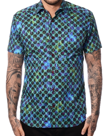 Turquoise Short Sleeve Shirt