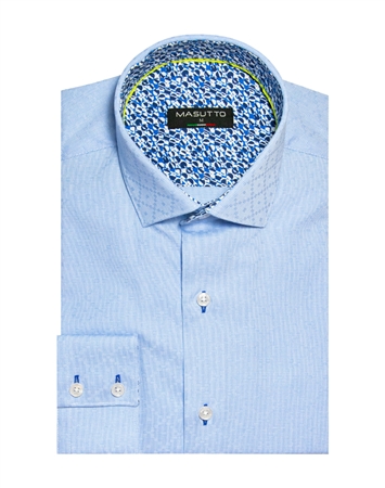 Masutto Long Sleeve Button Down Shirt LEEDS-02