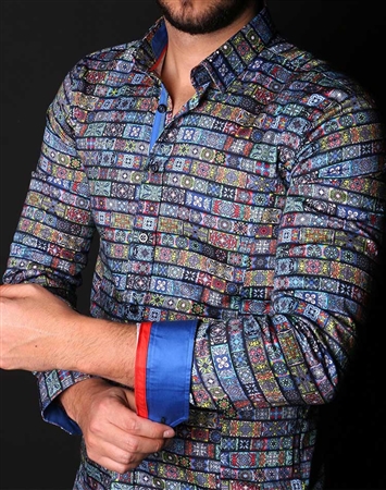 Multi Colored Dress Shirt