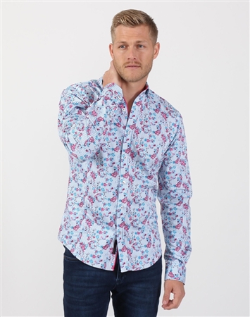 Talinum Turquoise Men’s Designer Shirt