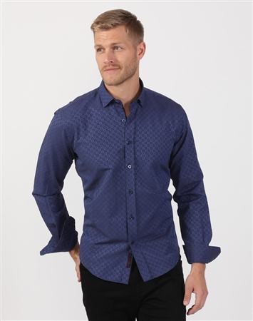 Diamond Men’s Designer Dress Shirt