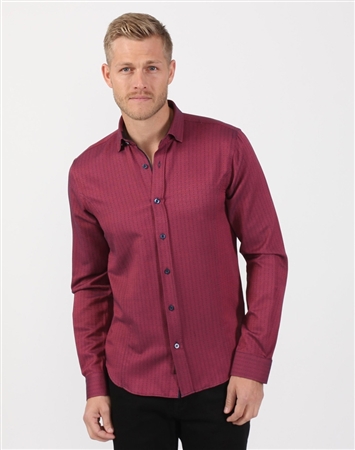 Fuchsia Print Shirt